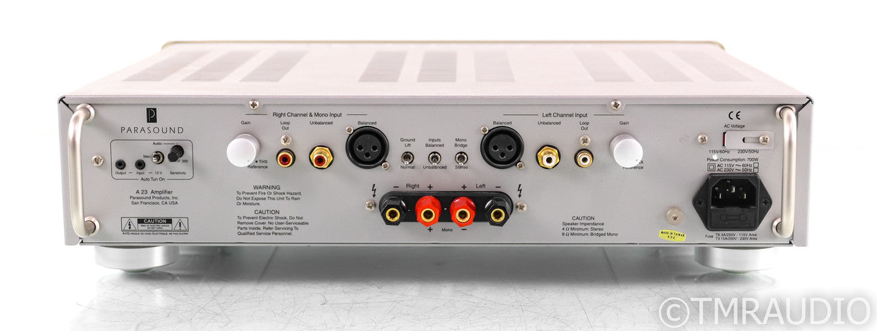Parasound A23 Stereo Poewr Amplifier; Gold; A-23