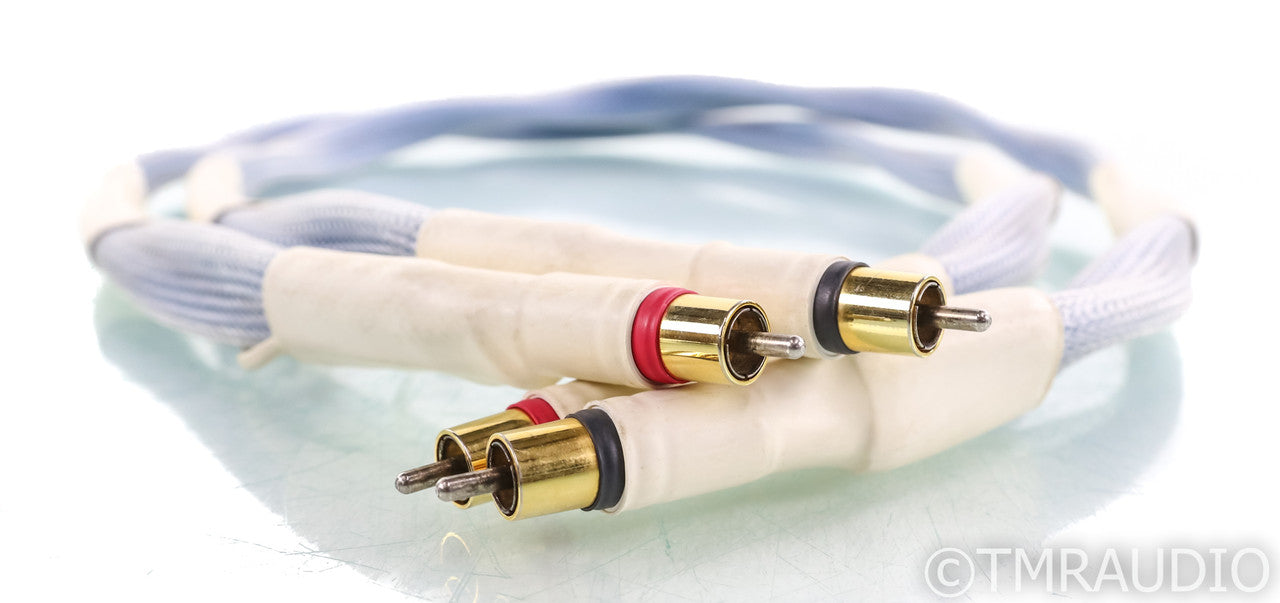 Synergistic Research Revolution X-Series RCA Cables; 1m Pair Interconnects; MPC