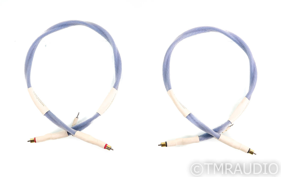 Synergistic Research Revolution X-Series RCA Cables; 1m Pair Interconnects; MPC