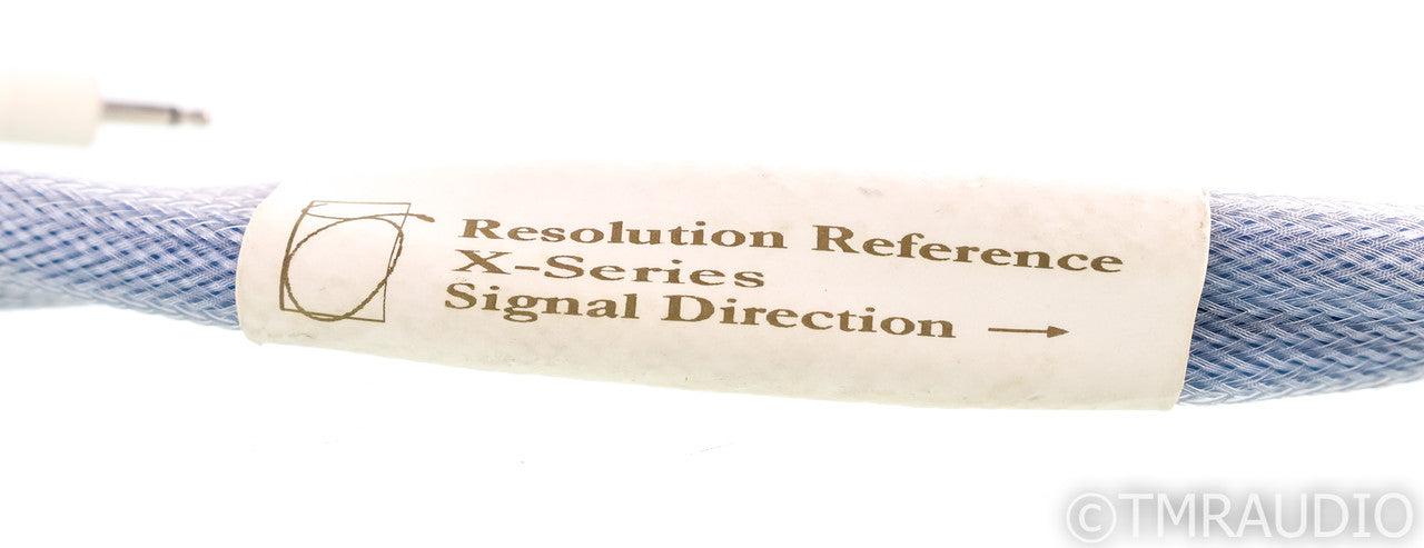 Synergistic Research Revolution X-Series RCA Cables; 1m Pair Interconnects; MPC