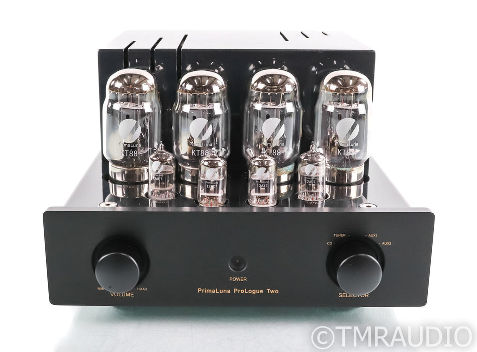 PrimaLuna ProLogue Two Stereo Tube Integrated Amplfiier; Black