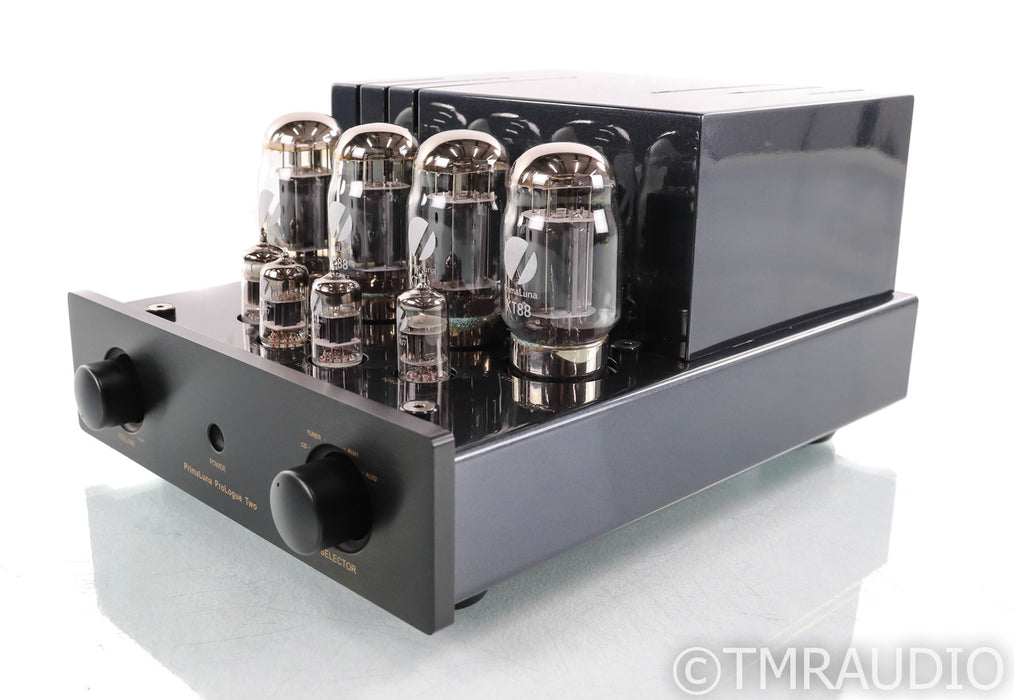 PrimaLuna ProLogue Two Stereo Tube Integrated Amplfiier; Black