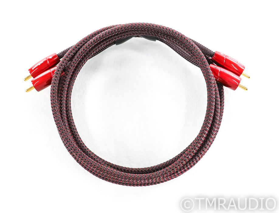 AudioQuest Golden Gate RCA Cable; 2m Stereo Interconnect