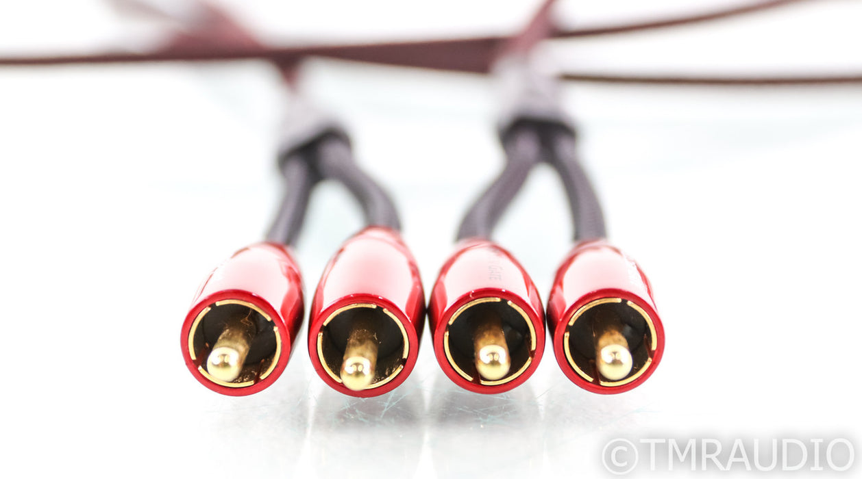 AudioQuest Golden Gate RCA Cable; 2m Stereo Interconnect