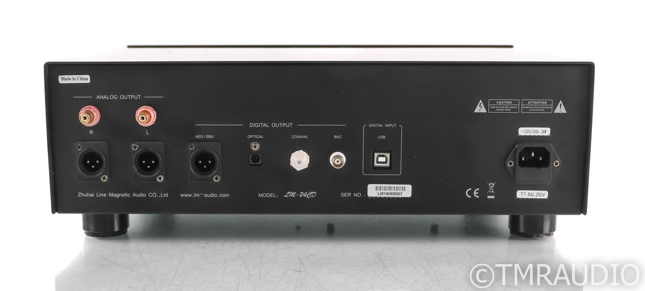 Line Magnetic LM-24 Tube Hybrid CD Player; LM24; USB