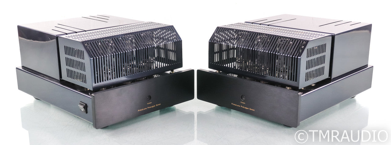 PrimaLuna Prologue Seven Mono Tube Amplifier; Black Pair
