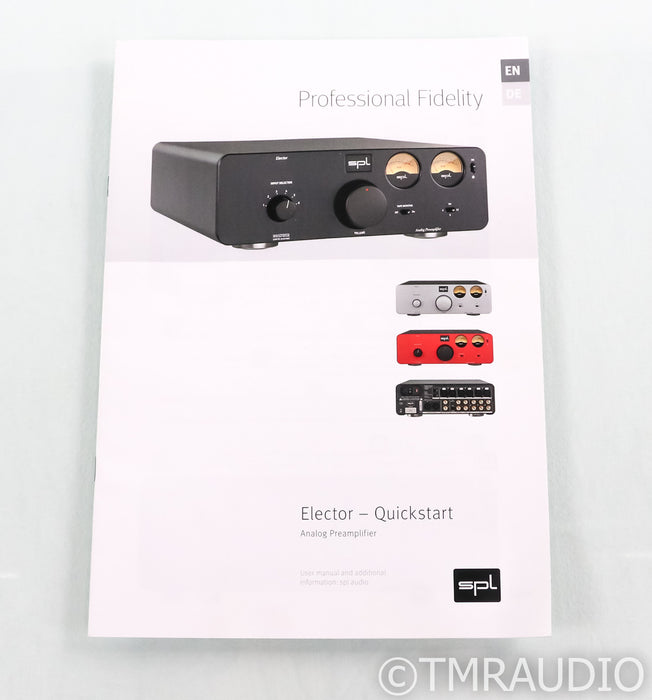 SPL Elector Stereo Preamplifier; Red (Open Box)
