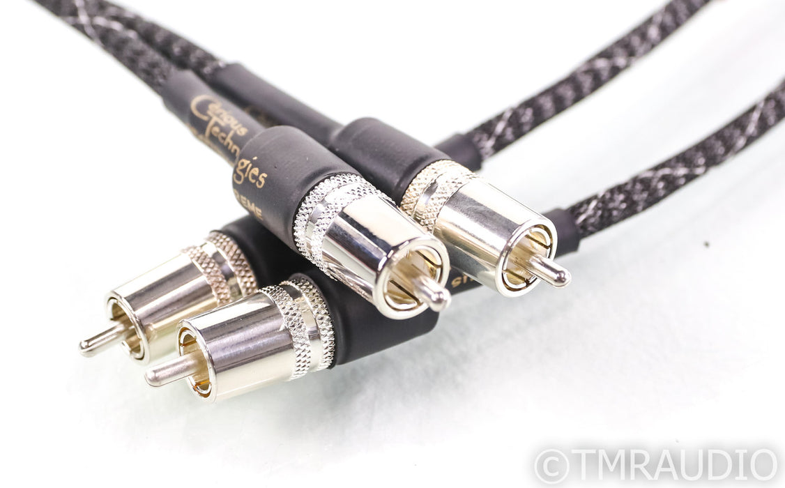 Cerious Technologies Graphene Extreme RCA Cables; 1m Pair Interconnects