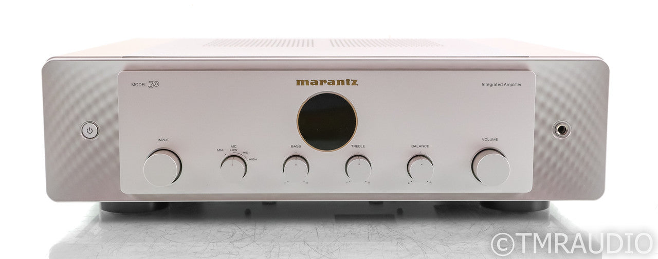 Marantz Model 30 Stereo Integrated Amplifier; Remote; MM / MC Phono; Silver Gold