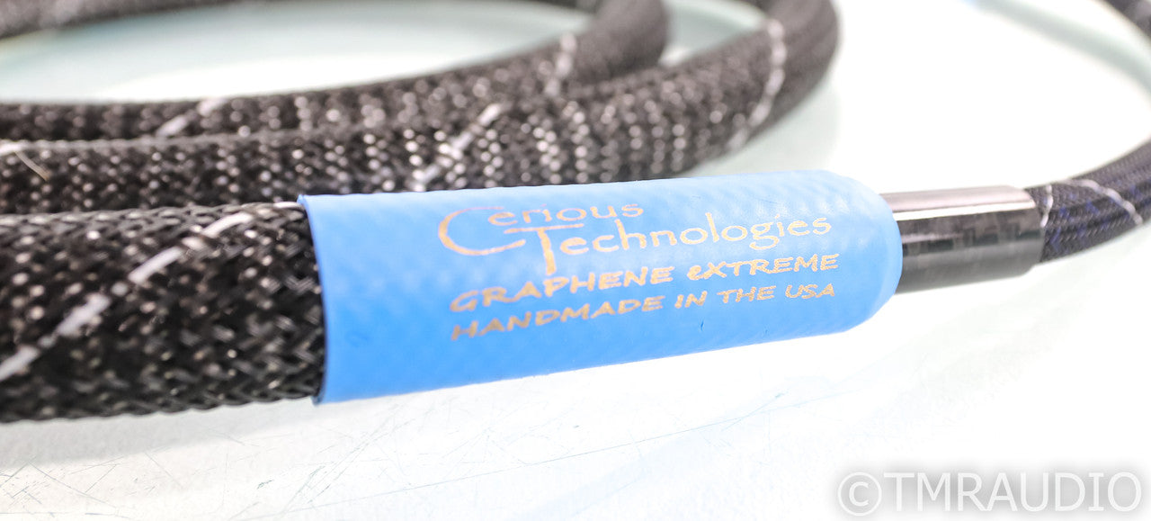 Cerious Technologies Graphene Extreme Speaker Cables; 9ft Pair