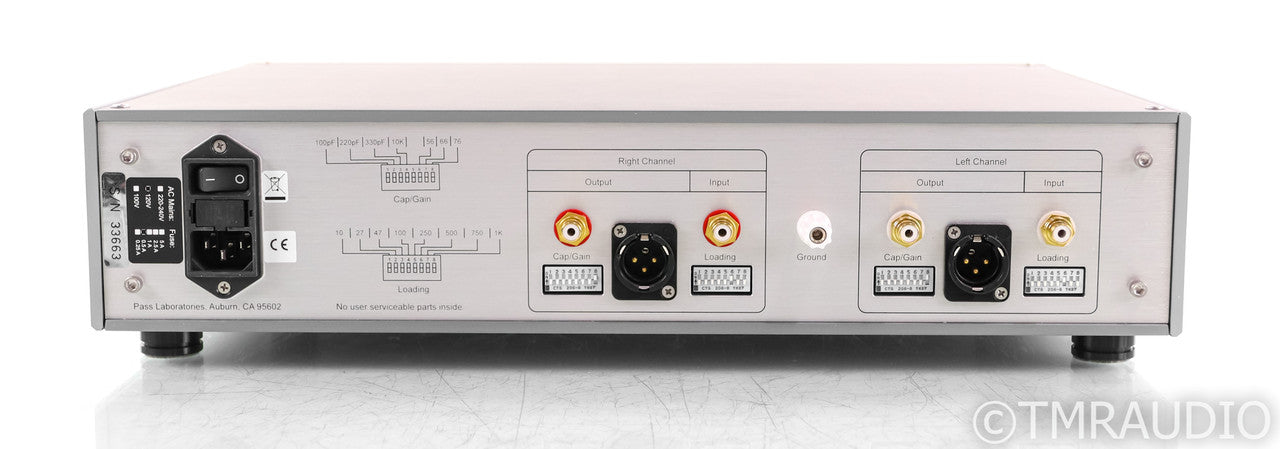 Pass Labs XP-17 MM / MC Phono Preamplifier; XP17; Silver