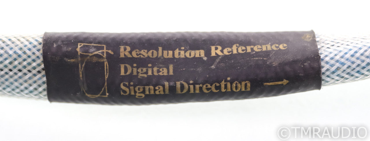 Synergistic Research Resolution Reference RCA Digital Coaxial Cable; Single 1m