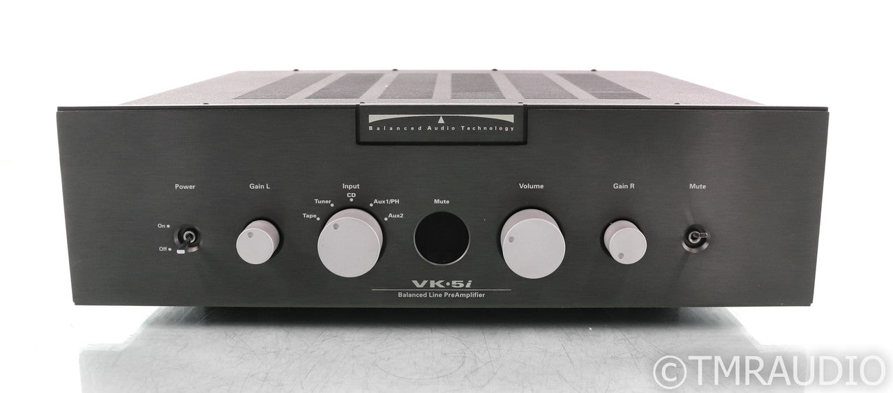 BAT VK5i Balanced Stereo Tube Preamplifier; VK-5i; Remote