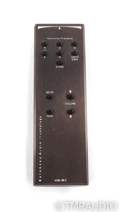 BAT VK5i Balanced Stereo Tube Preamplifier; VK-5i; Remote