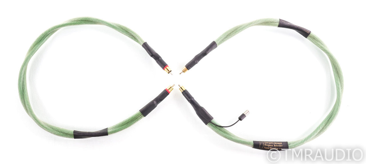 Synergistic Research Designers Reference RCA Cables; 1m Pair Interconnects