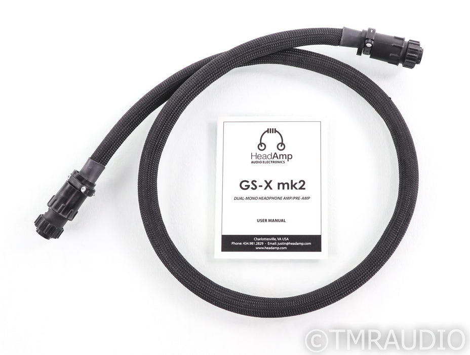 HeadAmp GS-X Mk2 Headphone Amplifier; GSX Mark II; Polished Red