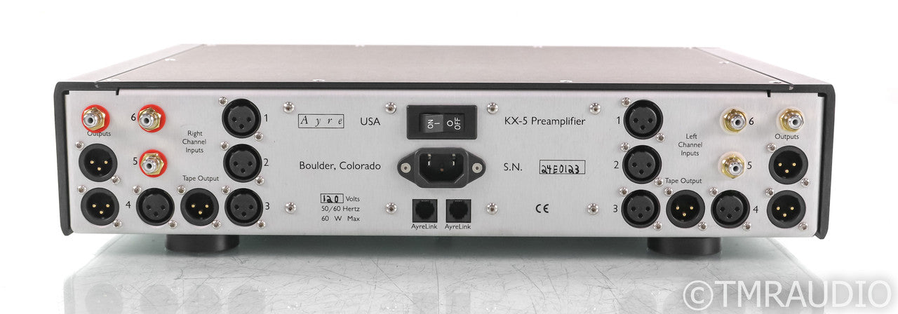 Ayre KX-5 Twenty Stereo Preamplifier; Black; Remote