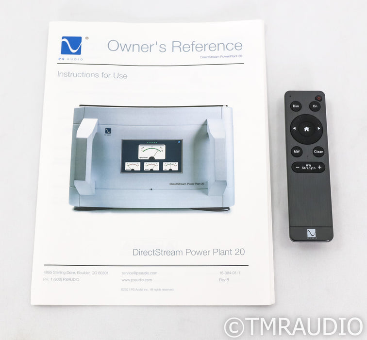 PS Audio DirectStream Power Plant 20 Power Conditioner; AC Regenerator (Used)