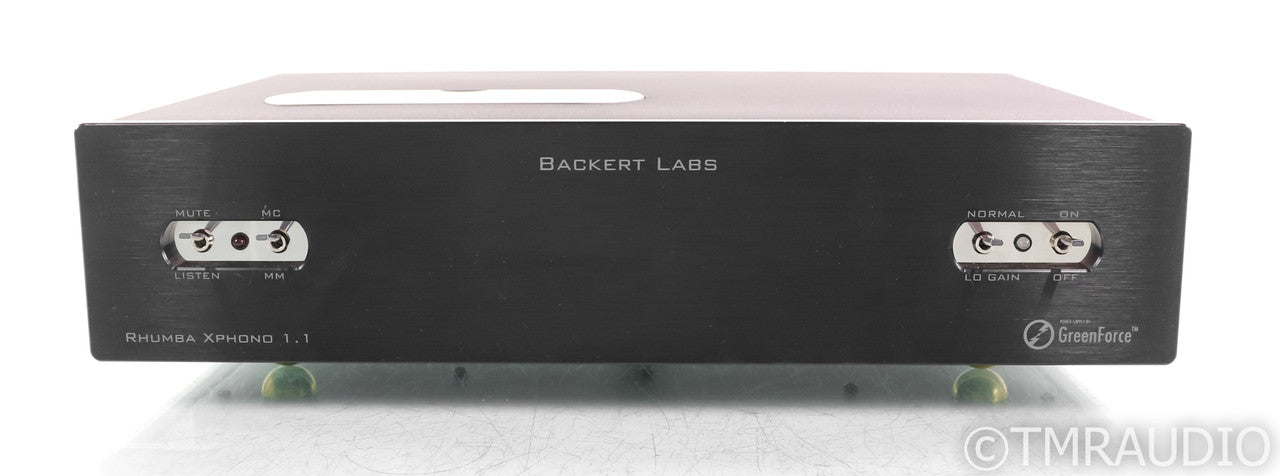Backert Labs Rhumba Xphono 1.1 MM / MC Tube Phono Preamplifier; Black