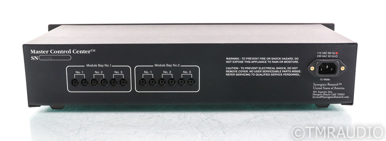 Synergistic Research Master Control Center; Active Shielding Module