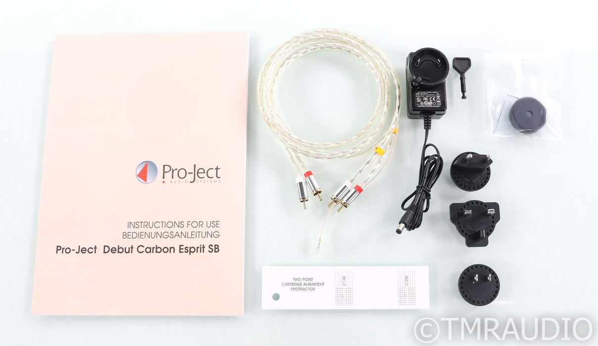 Pro-Ject Debut Carbon Esprit SB Belt-Drive Turntable; Ortofon 2m Red Cartridge