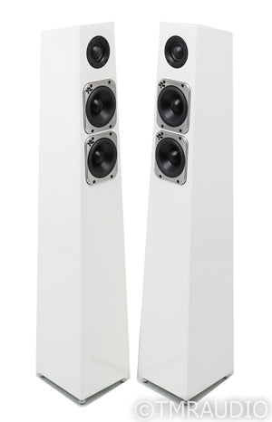 Totem Acoustics Tribe Tower Floorstanding Speakers; Ice White Pair