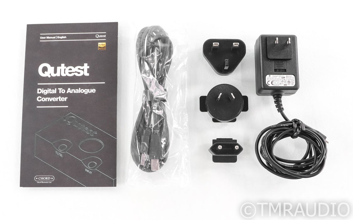 Chord Electronics Qutest DAC; D/A Converter; Black