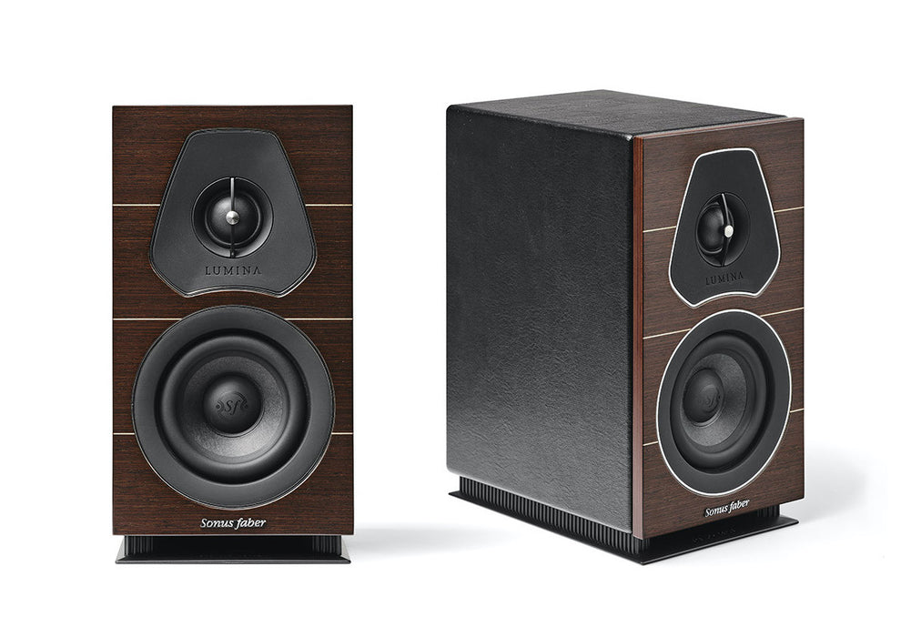 Sonus Faber Lumina 1 Bookshelf Speakers; Wenge Pair (New)