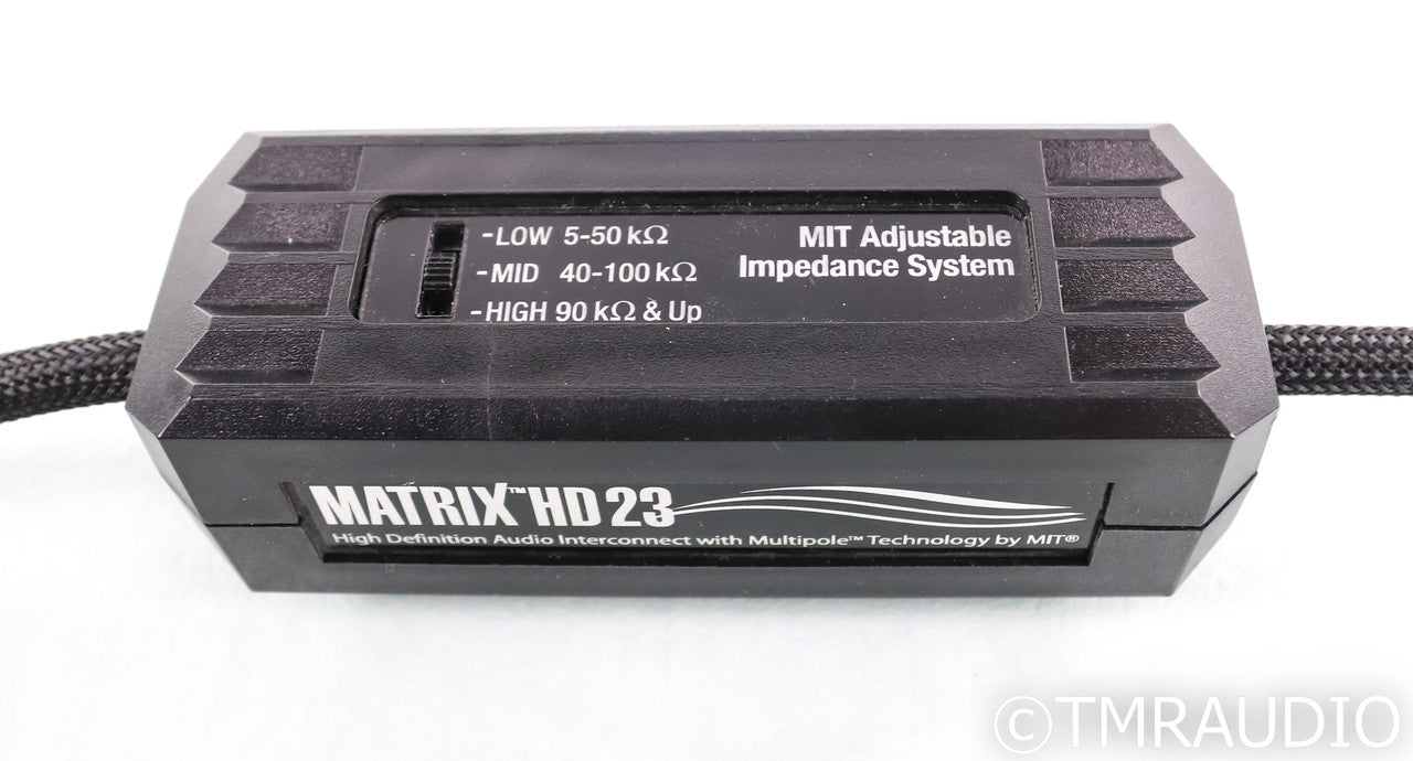 MIT Matrix HD 23 RCA Cables; 1.5m Pair Interconnects
