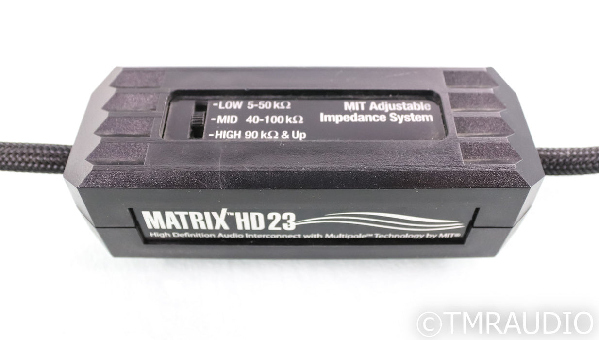 MIT Matrix HD 23 RCA Cables; 1.5m Pair Interconnects