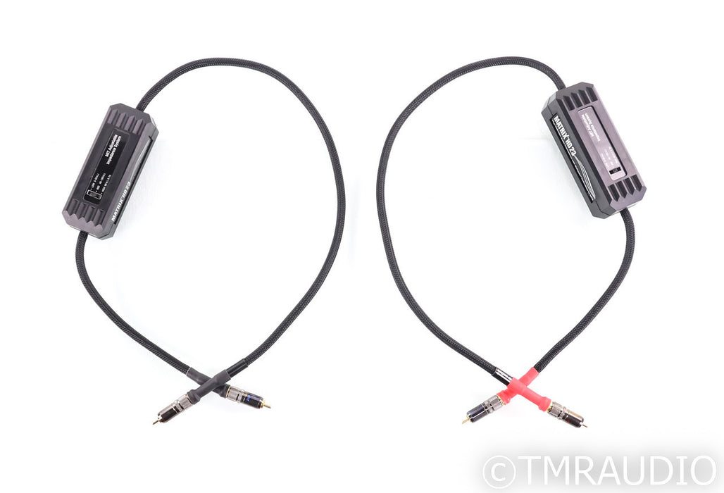 MIT Matrix HD 23 RCA Cables; 1m Pair Interconnects
