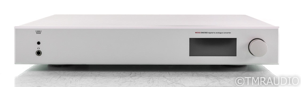 Weiss DAC 502 D/A Converter; Silver; Balanced Headphone Amp (Open Box)