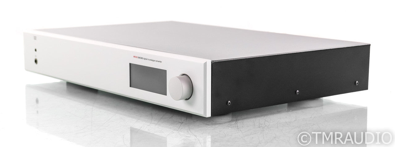 Weiss DAC 502 D/A Converter; Silver; Balanced Headphone Amp (Open Box)