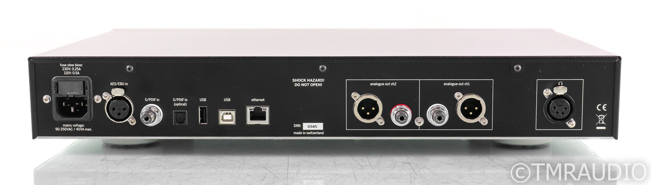 Weiss DAC 502 D/A Converter; Silver; Balanced Headphone Amp (Open Box)