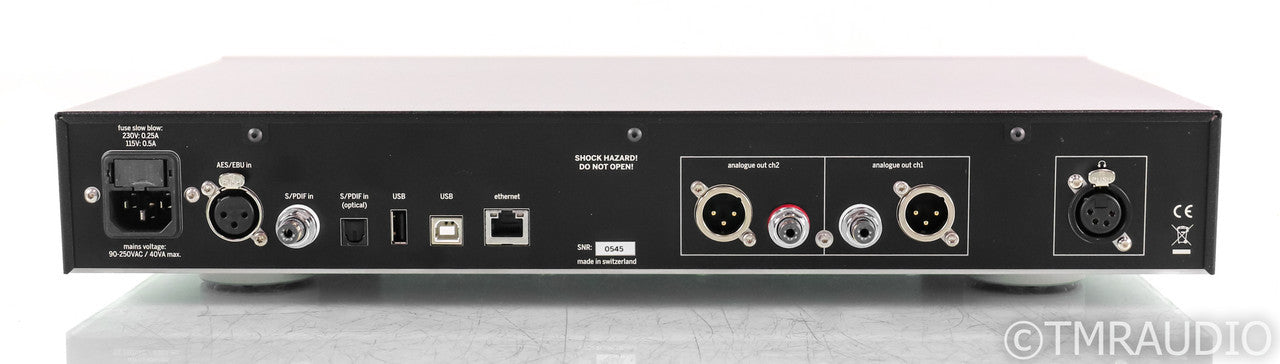 Weiss DAC 502 D/A Converter; Silver; Balanced Headphone Amp (Open Box)