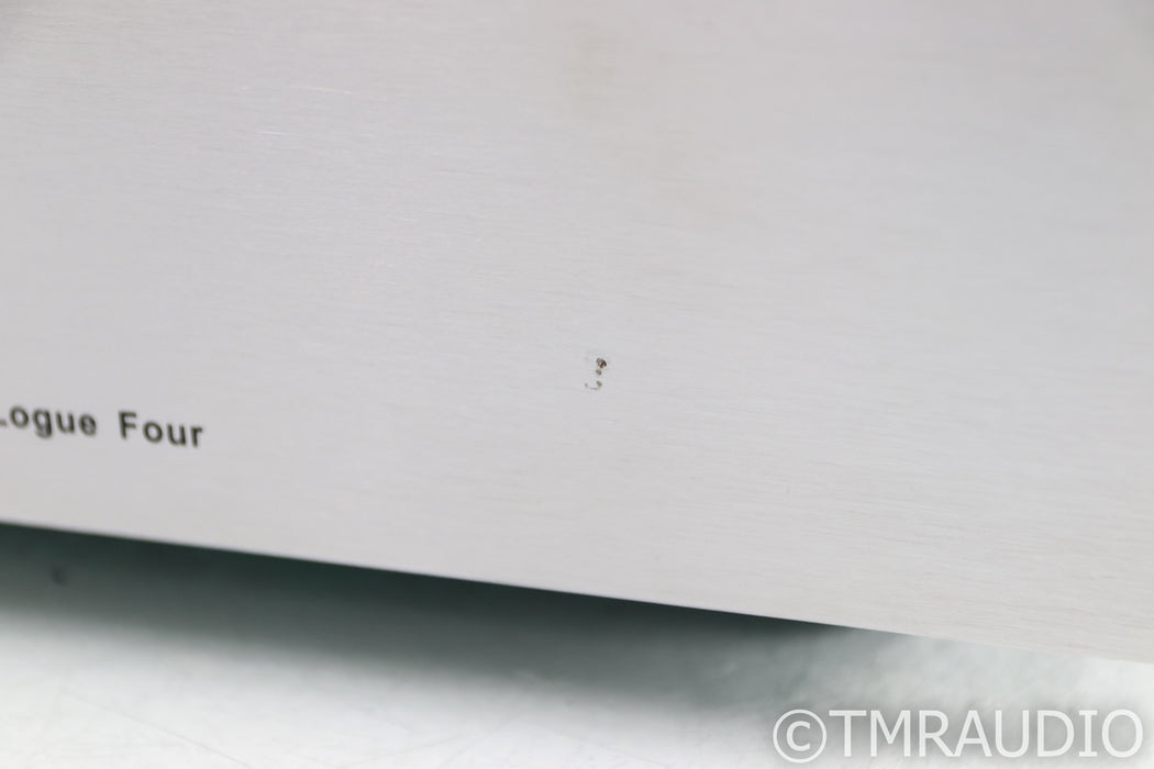 PrimaLuna ProLogue Four Stereo Tube Power Amplifier; ProLogue 4; Silver