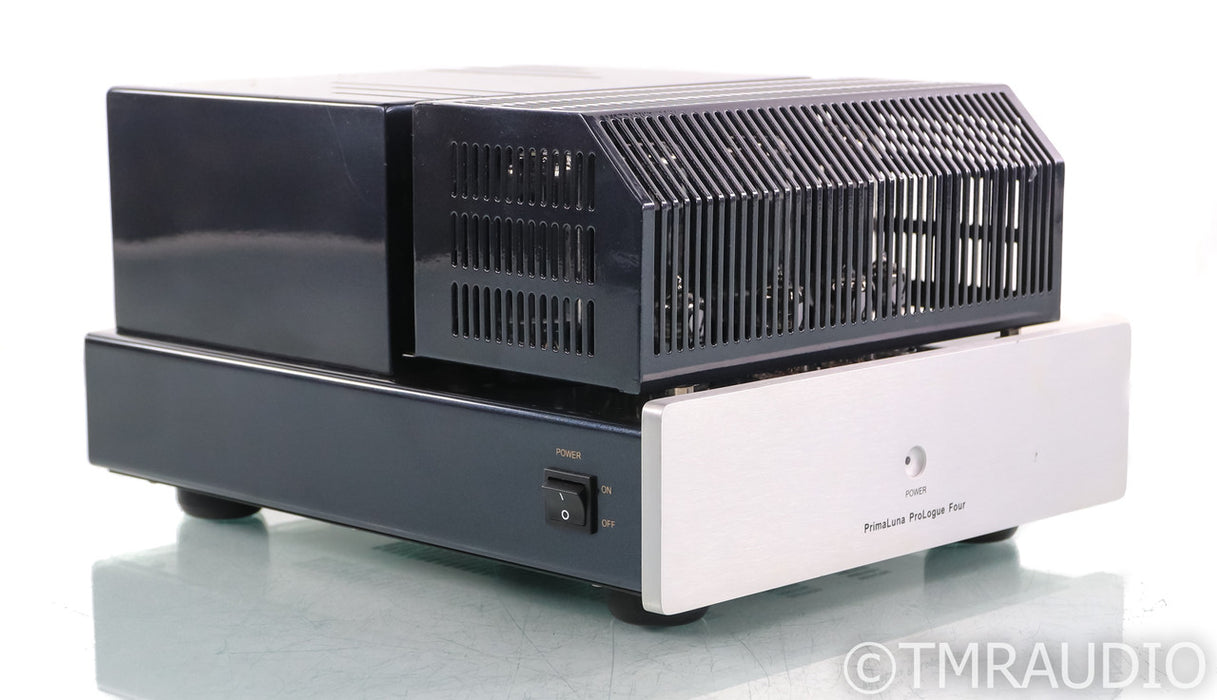 PrimaLuna ProLogue Four Stereo Tube Power Amplifier; ProLogue 4; Silver