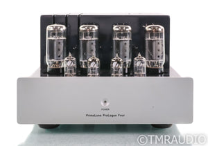 PrimaLuna ProLogue Four Stereo Tube Power Amplifier; ProLogue 4; Silver