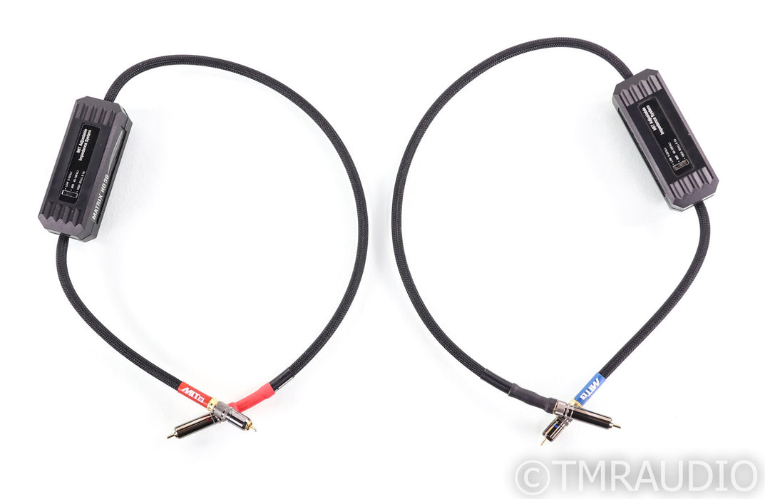 MIT Matrix HD 36 RCA Cables; 1m Pair Interconnects