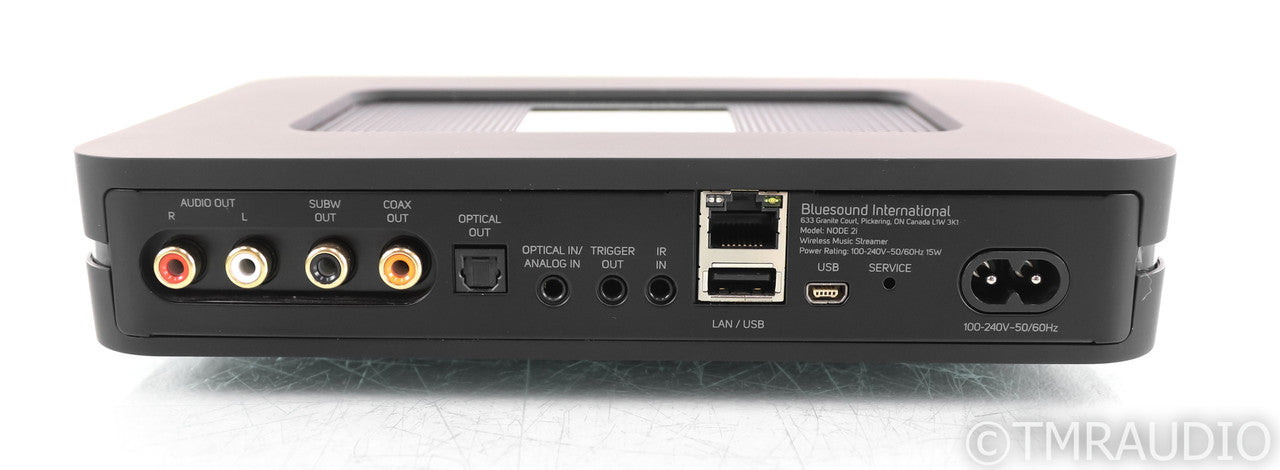 Bluesound Node 2i Wireless Network Streamer; 2-i; Black; Bluetooth