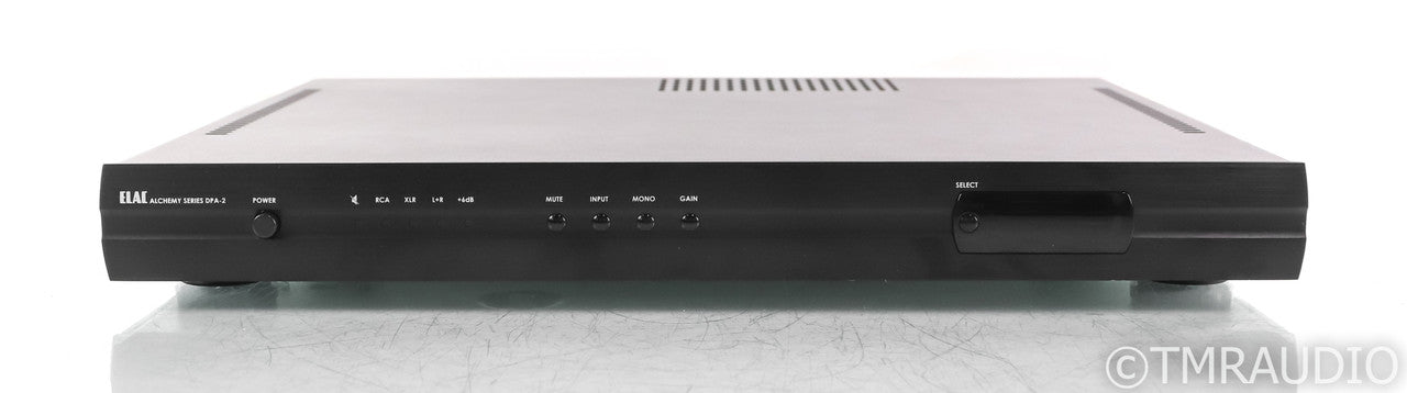 Elac Alchemy DPA-2 Stereo Power Amplifier; DPA2; Black