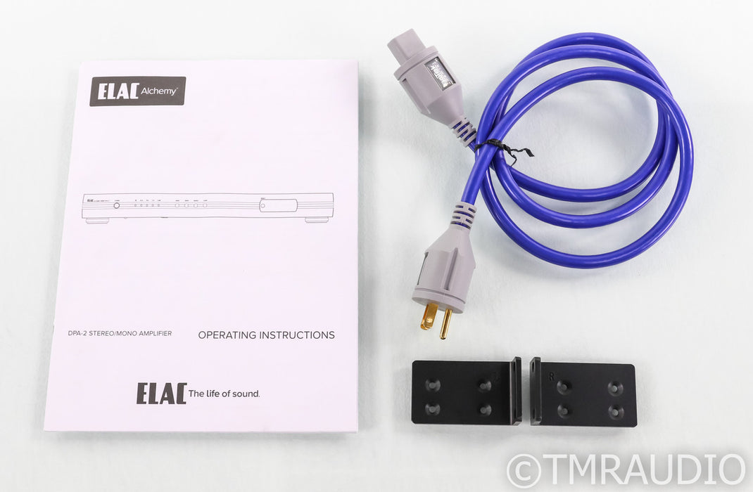 Elac Alchemy DPA-2 Stereo Power Amplifier; DPA2; Black