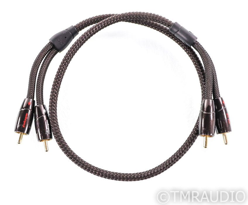 AudioQuest Big Sur RCA Cables; .5m Pair Interconnects