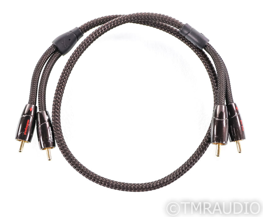 AudioQuest Big Sur RCA Cables; .5m Pair Interconnects