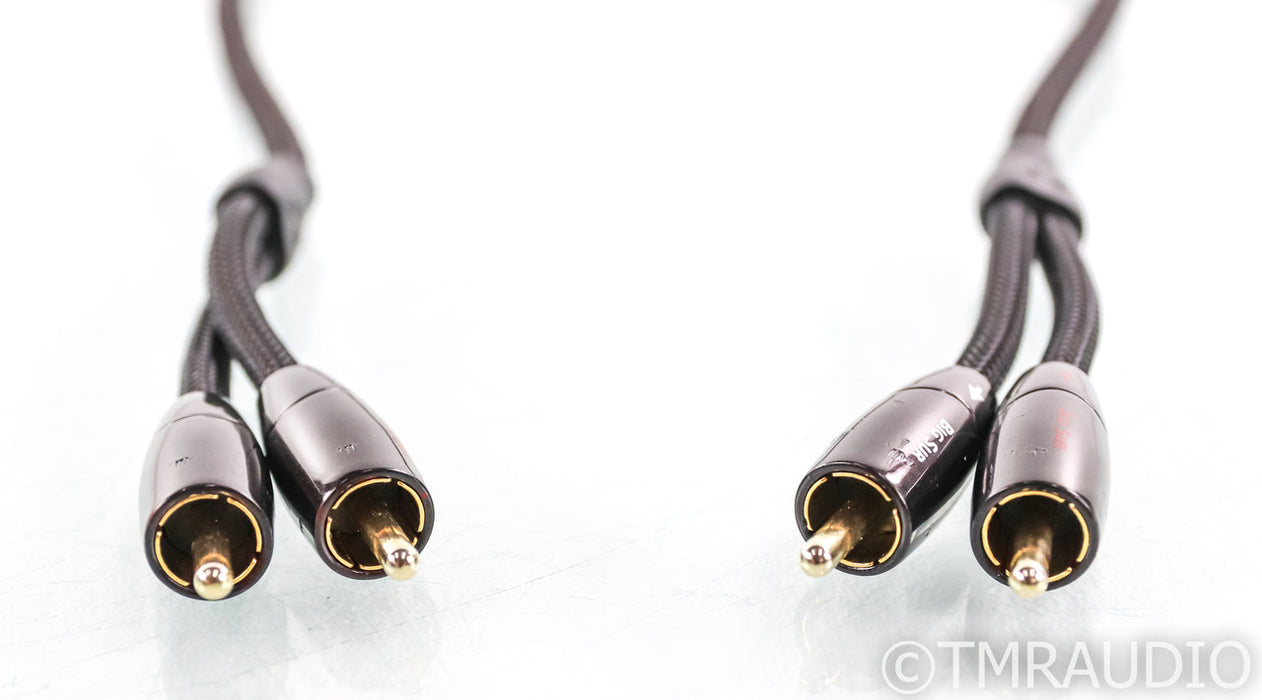 AudioQuest Big Sur RCA Cables; .5m Pair Interconnects