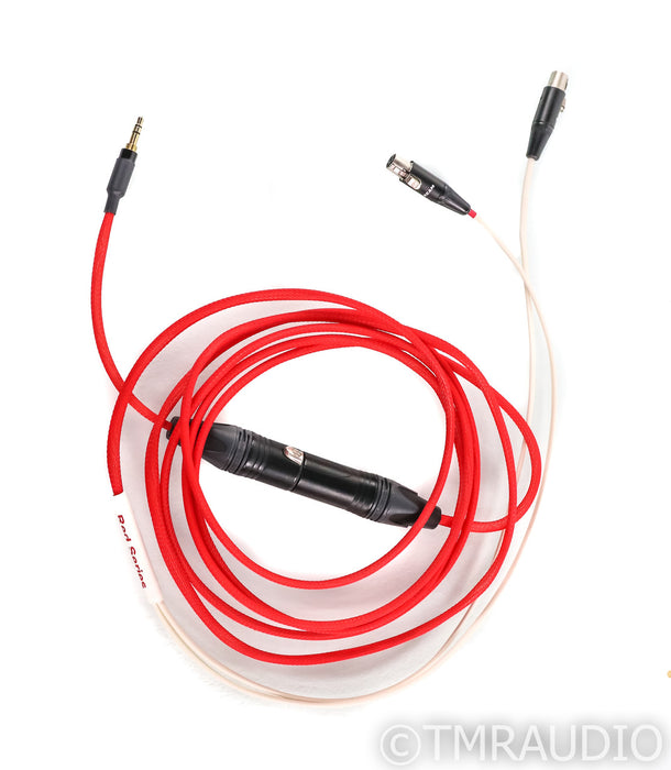 WyWires Red LCD-X Headphone Cable; 4-pin XLR w/ 3.5mm TRS Adapter; 3m