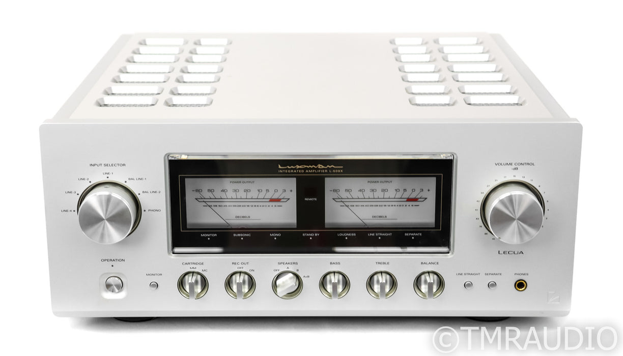 Luxman L-509X Stereo Integrated Amplifier; Remote; MM / MC Phono; L509X