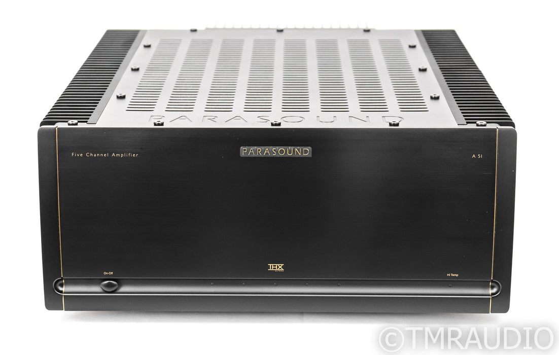 Parasound Halo A 51 5-Channel Power Amplifier; Black; A51