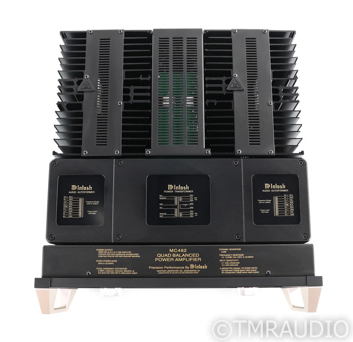 McIntosh MC462 Stereo Power Amplifier; Quad Balanced; MC-462