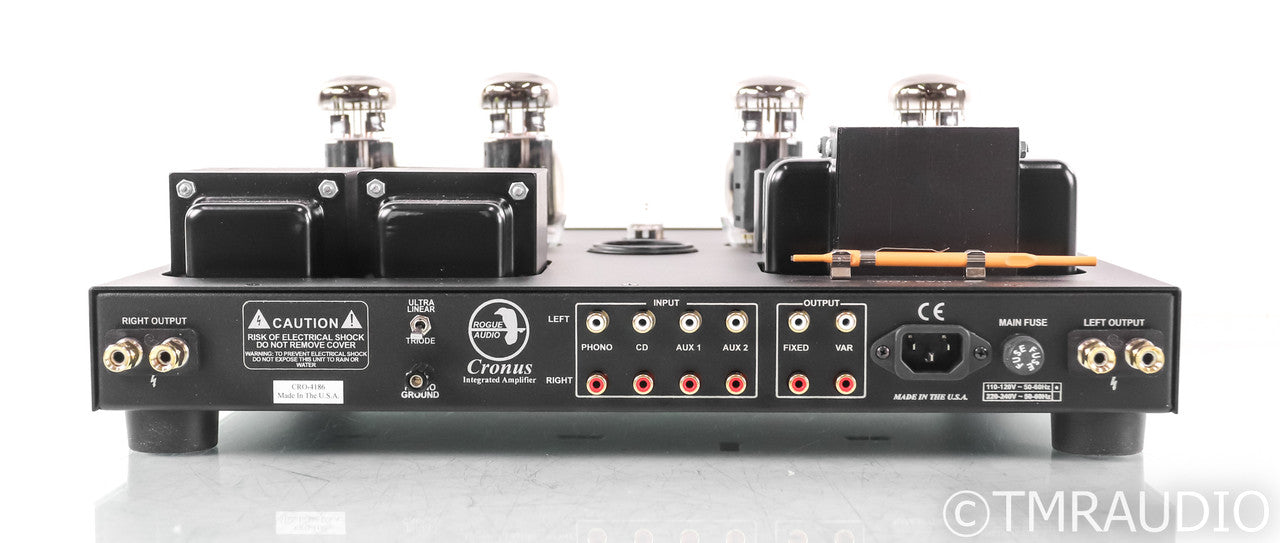 Rogue Audio Cronus Magnum III Stereo Tube Integrated Amplifier; Mk 3; Remote